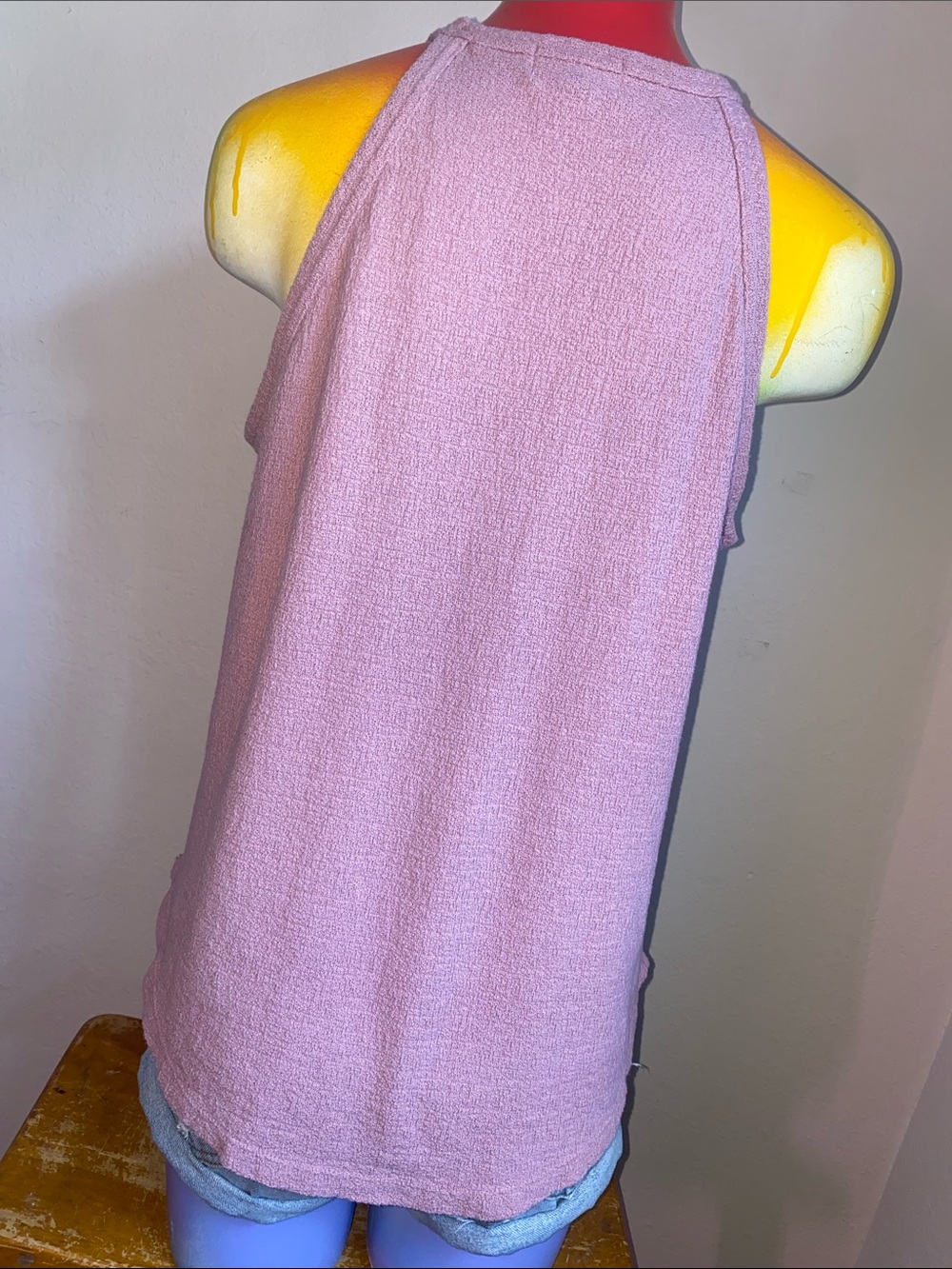 Universal Thread Dusty Rose Ribbed Tank Top - Picture 7 of 11